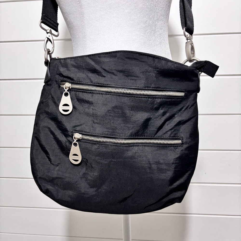 Baggalinni crossbody shoulder‎ black bag zipper purse